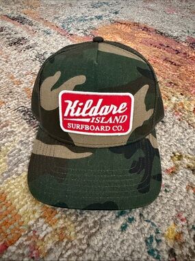 Camo Trucker Hat - Green